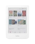 Kobo Clara Colour | Colour eReader | 6” Glare-Free Colour E Ink Kaleido 3 Display | Dark Mode Option | Waterproof | Audiobooks | 16GB of Storage (White)