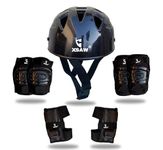 Skating Guard, Protective Skating Guard Kit Skate, Cycling Protection Set Multi Sport Gear for Children, Helmet Elbow Guards Knee Caps & Hand Gloves (Medium ( Age 7 to 11 Year))