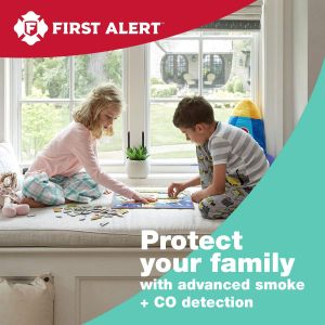 First Alert Smoke and Carbon Monoxide Detector – Combo Alarm