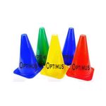 Optimus 12 Inch Space Marker Cones Set of 5 - for Football, Cricket, Soccer, Hockey, Field Agility Exercise, Sports Training