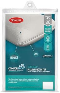 Tontine 46x72cm Comfortech Coolmax Cotton Pillow Protector Home Bedding White