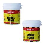 Smoke Bomb Midi Fogger Fumigator 15.5g Effective for Control of All Flying & Crawling Insects Shredder (Pack of 2)