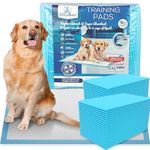 PetCellence Extra Large Puppy Pads | Heavy Duty XL Puppy Training Pads | Leak-Proof Absorbent Dog Pads with Sticky Tapes | Pet Dog Training Pads Pee Mats | 71 x 86cm (40 Pack)