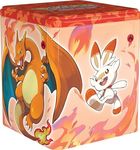 Pokémon TCG: Fire Stacking Tin - Charizard (3 Booster Packs & Coin)