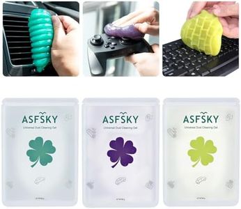 ASFSKY Cleaning Putty Car Cleaning Gel for Car Detailing Car Slime Cleaner Dust Cleaning Mud Universal Cleaning Gel for Vents, Dashboard, Car Cleaning Putty 3 Pack