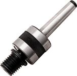 Woodworking Precision MT2 Revolving Center | Live Tailstock Chuck Adapter to 1" x 8tpi Thread with #2 Morse Taper Mount | Lathe Tool Accessories | Runs True