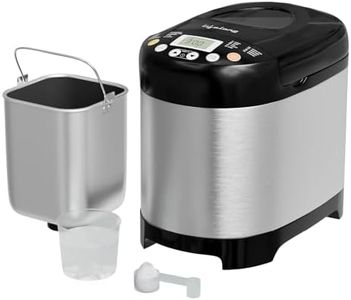 Lifelong Atta Dough & Bread Maker Machine for Home - 550W One Touch Automatic Machine for Kneading, Baking & Fermentation - 19 Presets - Chapati Dough, Multiple Bread types, Dessert, Cake, Jam etc.