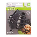 Rosewood Coastal Training Soft Basket Muzzle, Black, Size 3