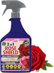 ASA® 2 in 1 Rose Shield Bug & Fungus Control - Bug Spray & Disease Solution - For Roses & Flowering Plants - Promotes Healthy Growth - Bee Friendly - 1L