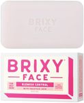 BRIXY Blemish Control Facial Cleansing Bar – Salicylic Acid Unclogs Pores And Balances Natural Oils, Ceramides and Niacinamide Promote Heathy Skin Barrier, pH Balanced, Soap Free, Vegan