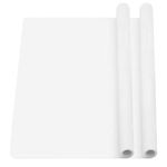 VEGCOO 2pcs Extra Large Silicone Mat Craft Mats Silcone Mat Silicone Sheet for Crafts Jewelry Casting Resin Moulds Mat 40cm*30cm