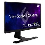 ViewSonic Elite XG251G 25 Inch 1080p 1ms 360Hz IPS Gaming Monitor with GSYNC, HDR400, RGB Lighting, NVIDIA Reflex, and Advanced Ergonomics for Esports