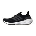 adidas Men's ULTRABOOST 22 Road Running Shoe, black/black/white, numeric_12_point_5