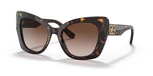 Sunglasses Dolce & Gabbana DG 4405 F Asian fit 502/13 Havana, Havana Gradient Brown, 53/20/140