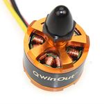 Qwinout 920KV Brushless Motor with Motor Cap for 3-4S Lipo F330 F450 F550 DJI Phantom Cheerson CX-20 DIY RC Quadcopter Drone (Cw)