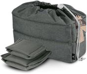 Koolertron Waterproof DSLR Camera Bag with Removable Insert, Adjustable Compartments, Fits in Camera Bags - Protective Case for DSLR/SLR Cameras & Accessories