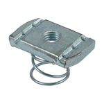 M8 Channel Nuts Short Spring - Zinc