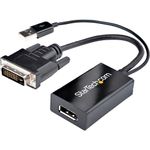 StarTech.com DVI to DisplayPort Adapter - USB Power - 1920 x 1200 - DVI to DisplayPort Converter - Video Adapter - DVI-D to DP (DVI2DP2)