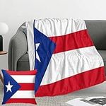 Puerto Rico Flag Throw Blanket 50x4
