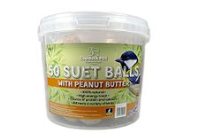 Copdock Mill Suet Balls with Peanut Butter Tub of 50