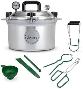 All American 1930: 15.5qt Pressure Cooker/Canner (The 915) + Canning Accessory Kit - Made in the USA