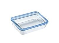 Pyrex Pure Glass – Rectangular Airtight Container with Lid 19 x 14 x 5 cm – 0.8 L, Transparent (5424004)