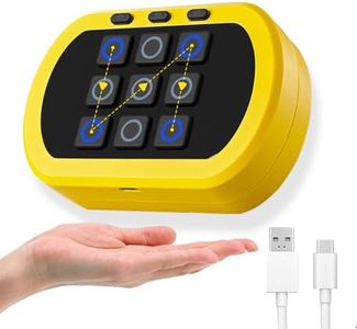 COUOMOXA Fits Tic Tac Toe Games for Kids: 5-in-1 Handheld Puzzle Game Console - Portable Board Game Toy for Kids Age 6-12 and Adults Travel Car Ride - Birthday for Girls Boys