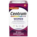 Centrum Women Multivitamins/Minerals Supplement, 90 Tablets (Packaging May Vary)