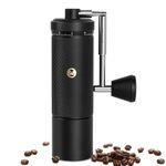 Manual Coffee Grinder S3 TIMEMORE, External Adjustment, Folding Handle, Upgrade Integrated All-Metal Body, Espresso Moka Pour Over French Coffee, Black