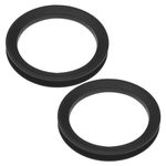 EMSea 2pcs Fuel Cap Seal Compatible with Vauxhall Astra/Corsa/Zafira/Vectra/Meriva/Cascada Fuel Cap Rubber Seal Ring Automotive Replacement Accessories