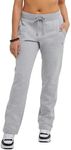 Champion Women's Sweatpants, Powerblend, Fleece Pants, Comfortable Lounge Pants for Women, Oxford Gray, Medium