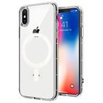 Zapcase Back Case Cover for iPhone X/iPhone Xs | Compatible for iPhone X/iPhone Xs Back Case Cover | Scratch-Resistant Back Case Cover | Clear