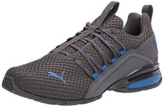 PUMA Men's Axelion Cross Trainer Sneaker, Castlerock-Palace Blue, 12 UK