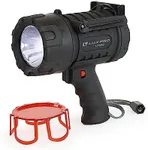 LUXPRO LP890 2000 Lumen Rechargeable LED Spotlight with Power Bank - Black