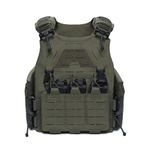 APAP Plate Carrier, Tactical Quick Release Vest with Molle Webbing for Airsoft Games