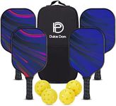 DULCE DOM Pickleball Paddles Set of