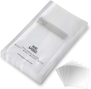 Wevac Vacuum Sealer Bags 100 Gallon 28x40cm for Food Saver, Seal a Meal, Weston. Commercial Grade, BPA Free, Heavy Duty, Great for vac Storage, Meal Prep and Sous Vide (11x16 Inch)