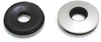 1/4" x 5/8" OD Stainless EPDM Washers, (100 pc) Neoprene Backed, Choose Size & Qty, by Bolt Dropper.