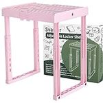 Adjustable Locker Shelf Pink Height