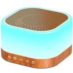 SleeZOO Sound Machine White Noise Machine with 25 Soothing Sounds 10 Colors Light with 10 Adjustable Levels 32 Adjustable Volumes 5 Timers Sleep Therapy for Adults Kids Baby Portable for Office Travel