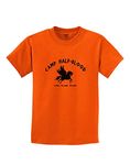 TOOLOUD Camp Half Blood Youth Child Tee - Childrens Half-Blood T-Shirt, Orange, Medium