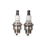 TORCH 2pcs L8RTC Spark Plug Solid terminal Replace for N GK BPMR8Y BPM8Y Spark Plug, for Cham pion RCJ6Y Spark Plug, for Kawa saki 920702115 Spark Plug, OEM