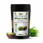 AVG Health Organics Wheatgrass Powder, Chemical Free & Pesticides Free | Immunity boosting | Superfood | Antioxidant, Energy, Skin Health| Resealable Bag | Detoxifying - 240g