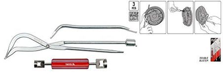 Yato yt-0684 – 3pcs Brake Kit Spring Clamp