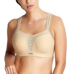 Panache Women's Underwire Sports Bra, Latte, 28DD UK