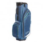 Izzo Golf Izzo Ultra-Lite Cart Golf Bag with Single Strap & Exclusive Features, Navy Blue/Light Blue, 35’’ x 14’’ x 11’’