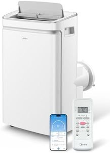 Midea 13,000 BTU ASHRAE (10,000 BTU SACC) Dual Hose Portable Air Conditioner with Inverter, Remote Control, Cools up to 450 Sq Ft, Smart Wi-Fi Connects to Alexa/Google Assistant, Window Kit Included