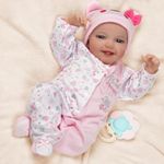 BABESIDE Lifelike Reborn-Baby Dolls 20 Inch Realistic Baby Dolls Soft Body Real Life Newborn Baby Doll Girl Lovely Awake with Gift Box for Kids Birthday & Collection (Leen)