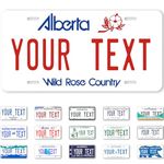 Canada Canadian Custom License Plate Front License Plate 12x6 Inch Custom Car Tags Personalized License Plates Car | Car Tags