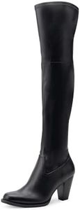 Aerosoles Women's Lewes Over-The-Knee Boot, Black, 8.5